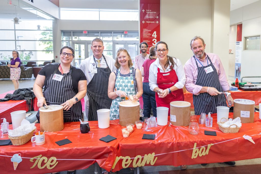 Group photos of scoopers