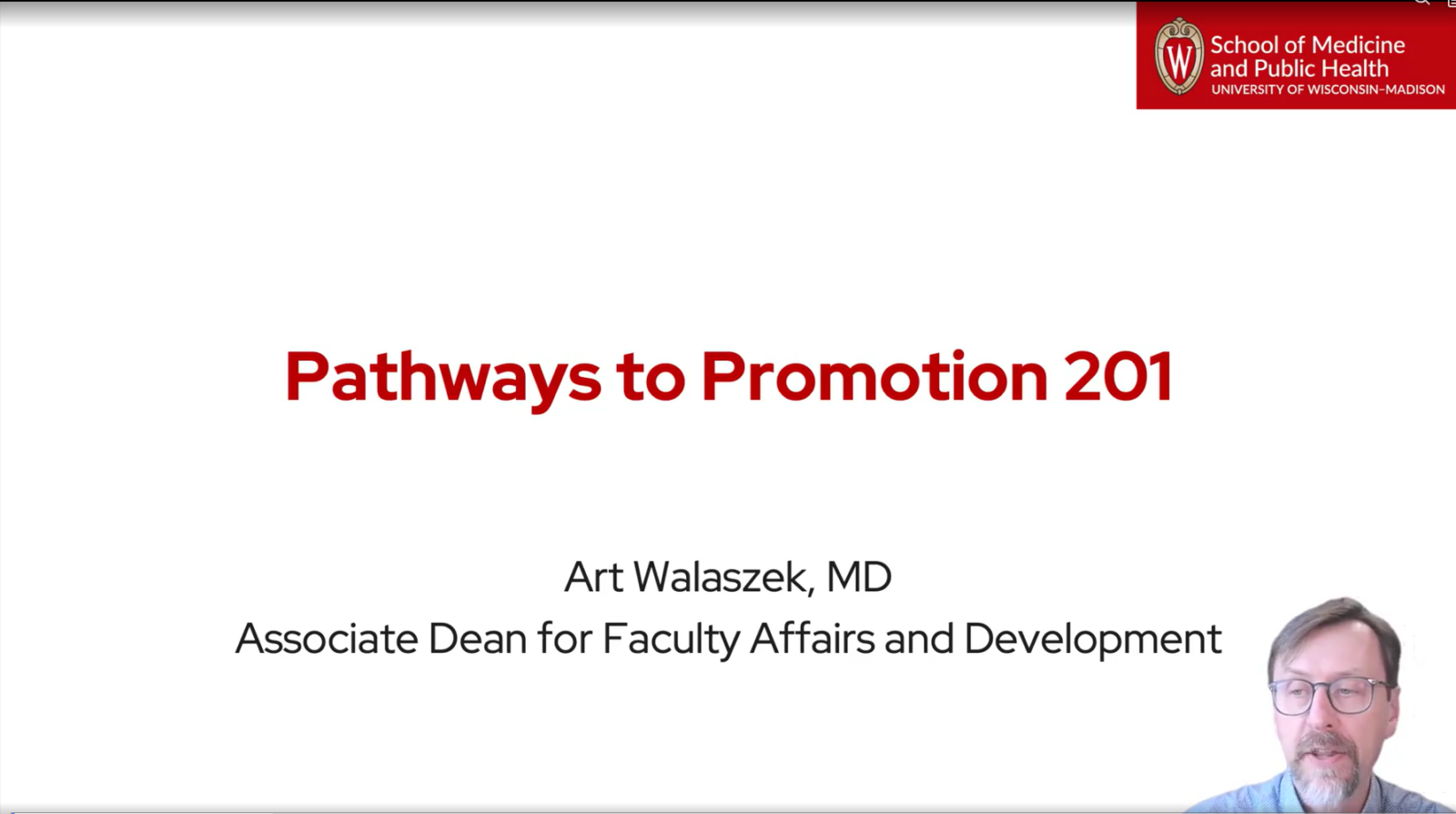 Pathways to Promotion 201 presentation